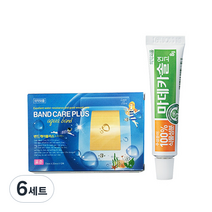동국제약 마데카솔 8g + 밴드케어 방수 밴드 10p 세트, 6세트