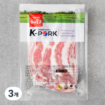 하이포크 한돈 삼겹살 구이용(냉장), 600g, 3개