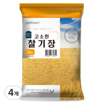 대구농산 찰기장, 3kg, 4개