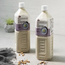 맑은물에 참좋은 국산 흑임자 콩물, 1L, 2개
