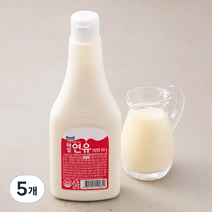 매일유업 연유, 500g, 5개