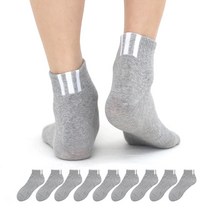 이지레그 남성용 액티브 단목 양말 10켤레 세트