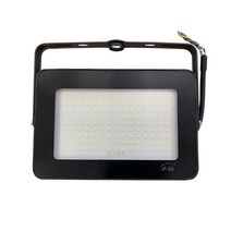 장수램프 LED 사각 투광기 50W 흑색 주광색, 1개