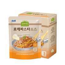 상하키친 로제 파스타소스, 155g, 3개