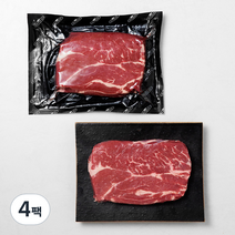 미트엔조이 호주산 곡물비육 척아이롤 (냉장), 400g, 4팩