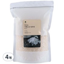 아르논 사해소금 입욕제 베이직 내추럴, 1.5kg, 4개