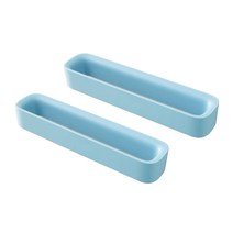 주앤지 디자인 욕실 슬리퍼 걸이 거치대, 블루, 2개