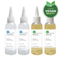 글로우몬스터 저분자 히알루론산 1% 원액 100ml + 브로콜리 추출물 원액 100ml, 2세트