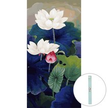 아트조이 DIY 명화그리기 조립형 60 x 120cm, 곱게 핀 백련꽃