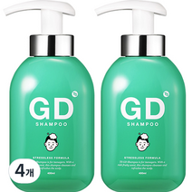 TS 지디 샴푸, 400ml, 4개