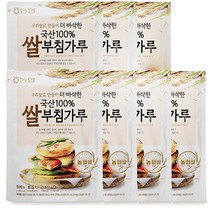 농협 쌀부침가루, 500g, 7개