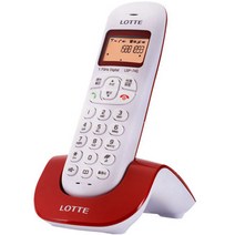 [가정용무선전화] 롯데전자 무선전화기, LSP-745(레드)
