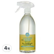 레몬에이드 다용도세정제 오리지널 레몬, 750ml, 4개