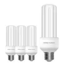 번개표 E30EX-D 안전기 내장형 램프 30W HYG/4U30W 4p, 주광색
