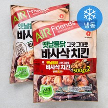 마니커에프앤지 바사삭치킨 한마리 12조각 (냉동), 500g, 2개입