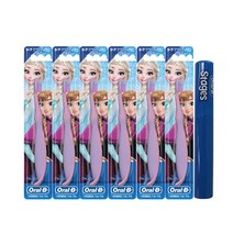 오랄비 스테이지스 3단계 디즈니 어린이칫솔, 프린세스, 6개입