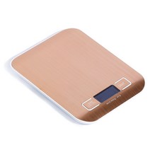 키체라 가정용 주방 미니 전자저울 1kg CX-2012, 로즈골드