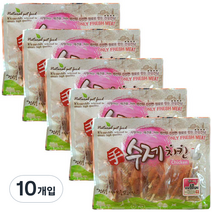 수제치킨 강아지 건조간식 150g, 오메가우유껌 닭갈비, 10개입