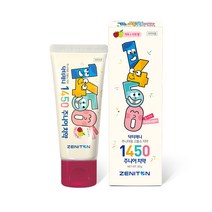 닥터제니 1450 고불소 주니어치약 사과자두향, 60g, 3개