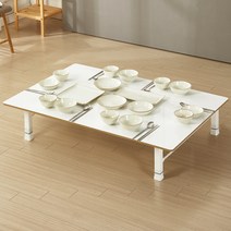 서우 높이조절 LPM 롱테이블L 120 x 80cm, 화이트