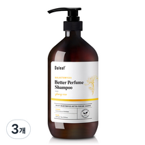 달리프 갈락토미세스 베러 퍼퓸샴푸 일랑로즈향, 1000ml, 3개