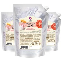 청정원 로제 스파게티소스, 2kg, 3개