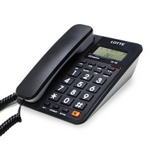 [대우전화기] 대우 2국선 발신자표시 유선전화기 DT-200, 화이트