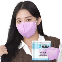 메디케이알 새부리형 황사방역 마스크 대형 KF94, 10개입, 5개, 모던퍼플