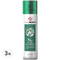 폴메디슨 시그니처 노세범 드라이 샴푸 그린블라썸향, 211ml, 3개