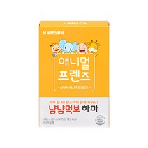 함소아 냠냠 먹보 하마 영양제, 20ml, 7개입