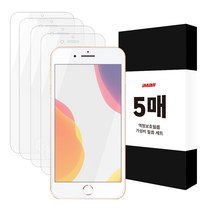 아이몰 아이폰 2.5D 강화유리 액정보호필름, 5매입