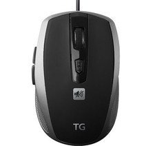 TG삼보 USB 저소음 유선 마우스 TG-M850U, 블랙