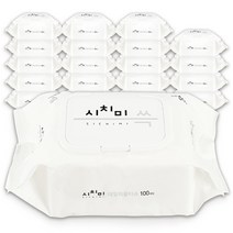 한스웰 시치미 쓱 데일리 물티슈 캡형, 100매, 20팩