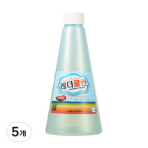레더클린 가죽세탁 세제, 400ml, 5개