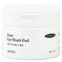 프로젝트21 반려동물 퓨어 아이워시 눈물 자국 패드 50p, 110ml, 1개
