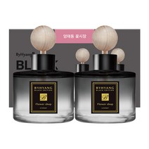 바이향 블랙에디션 카 디퓨저 120ml, 양재동 꽃시장, 2개