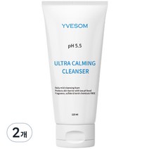 입솜 비건 약산성 pH5.5 울트라 카밍 클렌저, 120ml, 2개