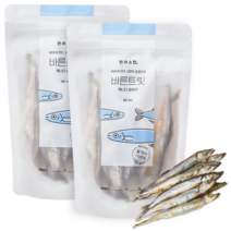 반려소반 바른트릿 강아지 간식 열빙어 10개입, 2개