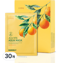강블리 제주 비타 수분 마스크팩, 1매입, 30개