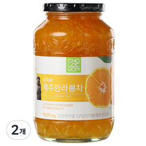 초록원 제주 한라봉차, 1kg, 2개