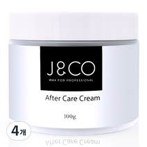 제이엔코 진정보습 에프터 케어 크림, 100g, 4개