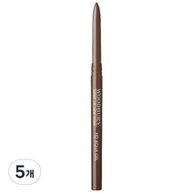 우드버리 HD아쿠아젤 오토아이라이너 0.28g, 다크브라운, 5개