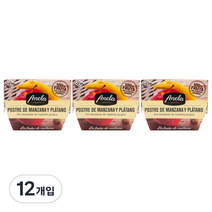 아넬라 첫시작 리얼 과일 디저트 세트, 바나나, 100g, 12개입