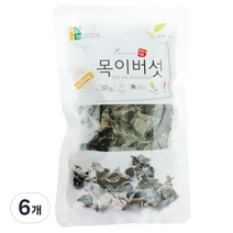 베다니식품 목이버섯, 30g, 6개