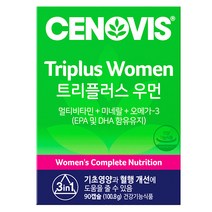 세노비스 트리플러스 우먼 100.8g, 90정, 1개