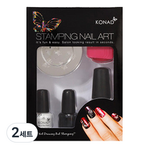 코나드 스탬핑 네일아트 T세트, 2세트