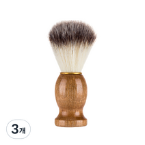 미다인터내셔널 남성용 쉐이빙 브러쉬, 1개입, 3개