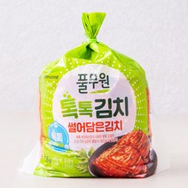 풀무원 톡톡김치 썰어담은김치, 1.5kg, 1개