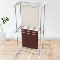 꾸밈 미니 빨래건조대 2단, 1개