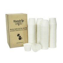 핸드립 드리퍼 2호 대, 혼합색상, 200개